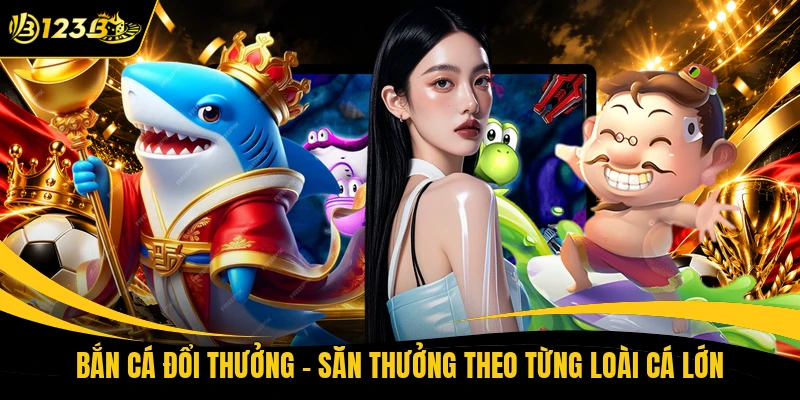 Bắn Cá Đổi Thưởng - Săn Thưởng Theo Từng Loài Cá Lớn
