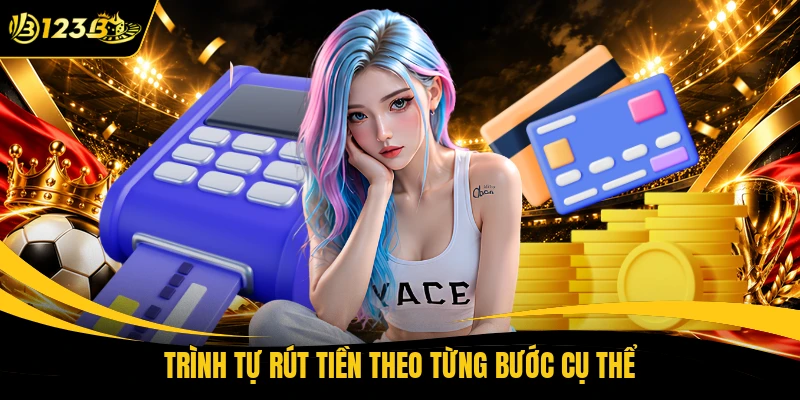Trình tự rút tiền theo từng bước cụ thể